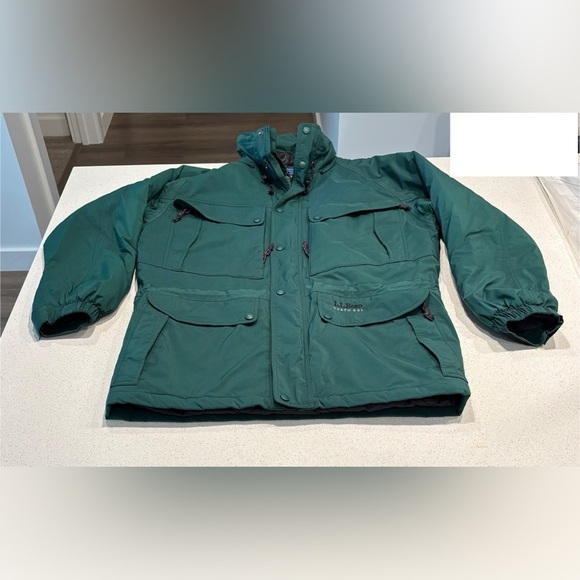 L.L. Bean Men's Deep Green North Col Vintage Coat Size M